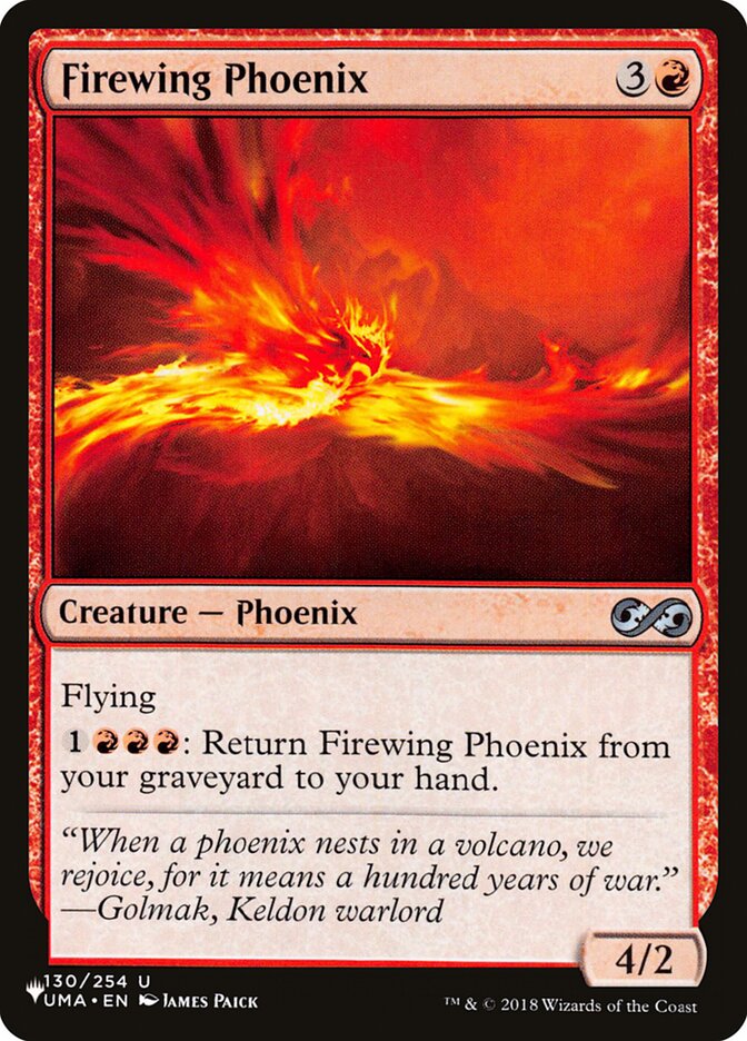 Firewing Phoenix plst UMA-130