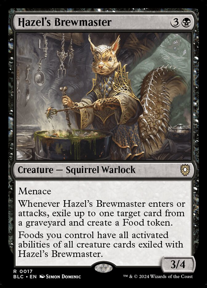Hazel's Brewmaster blc 17
