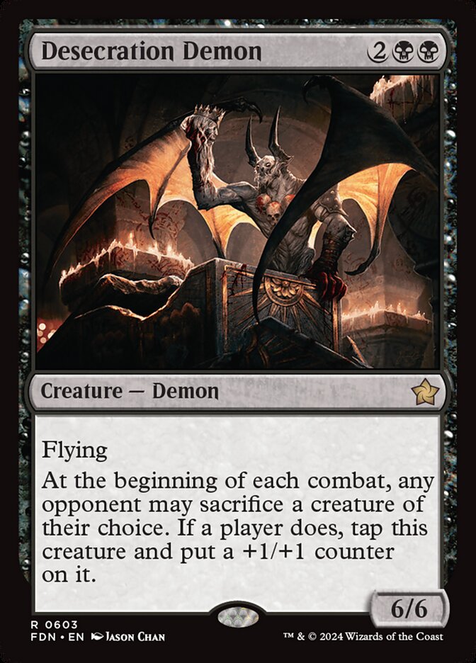 Desecration Demon fdn 603