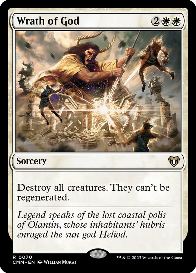 Wrath of God cmm 70