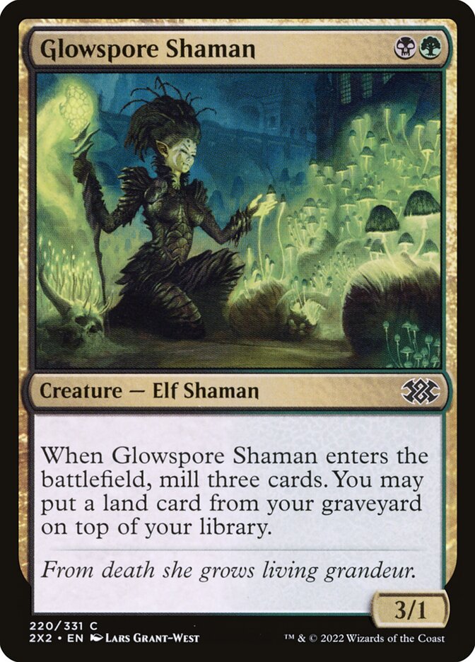 Glowspore Shaman 2x2 220