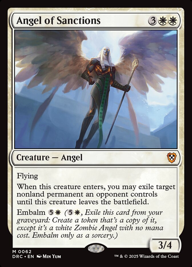 Angel of Sanctions drc 62