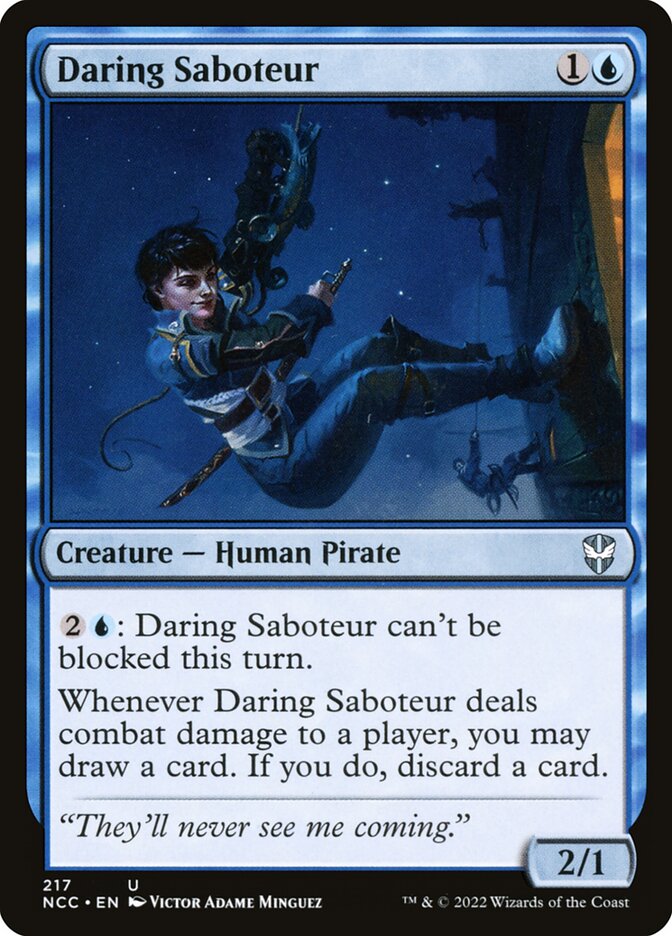 Daring Saboteur ncc 217