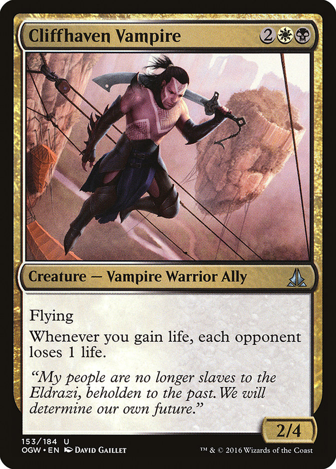 Cliffhaven Vampire ogw 153