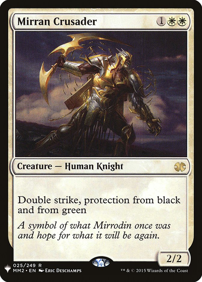 Mirran Crusader plst MM2-25