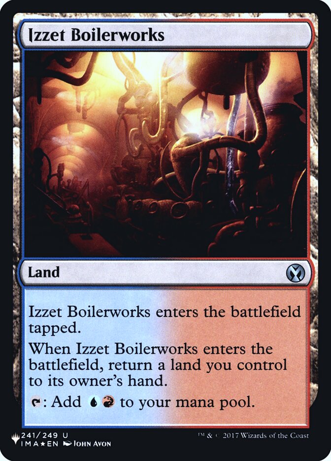 Izzet Boilerworks plst IMA-241