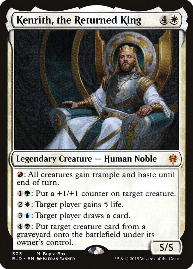 Kenrith, the Returned King eld 303