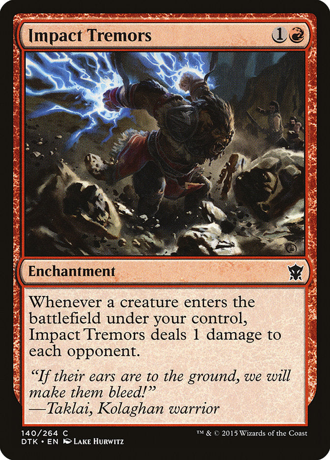 Impact Tremors dtk 140