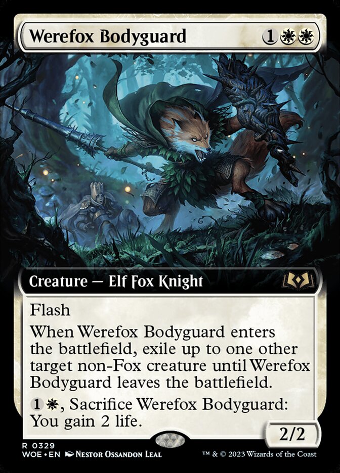 Werefox Bodyguard - MTG Single Card