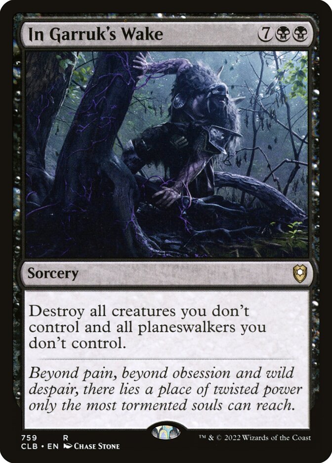 In Garruk's Wake clb 759
