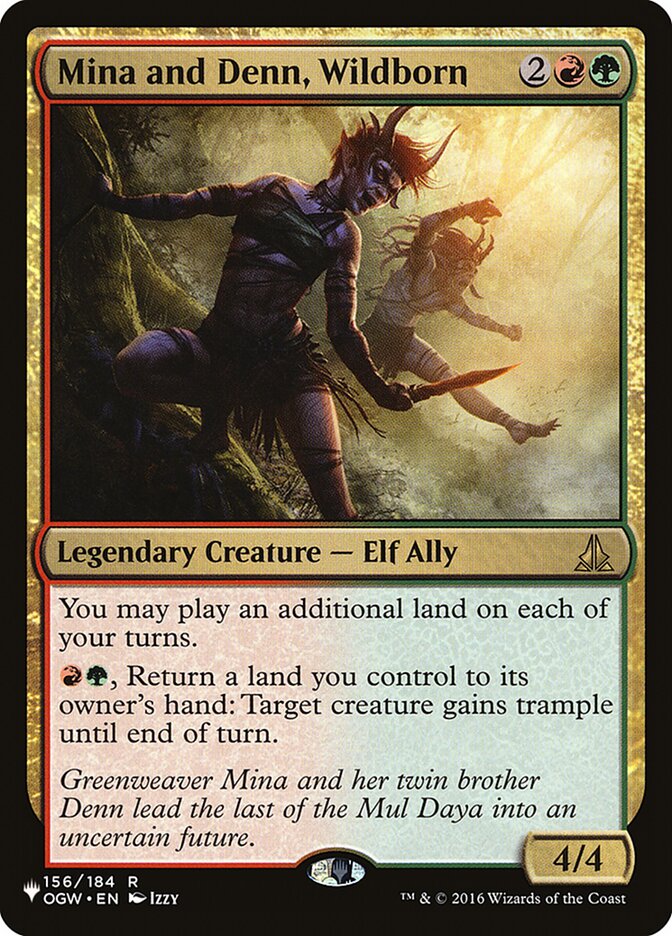 Mina and Denn, Wildborn plst OGW-156
