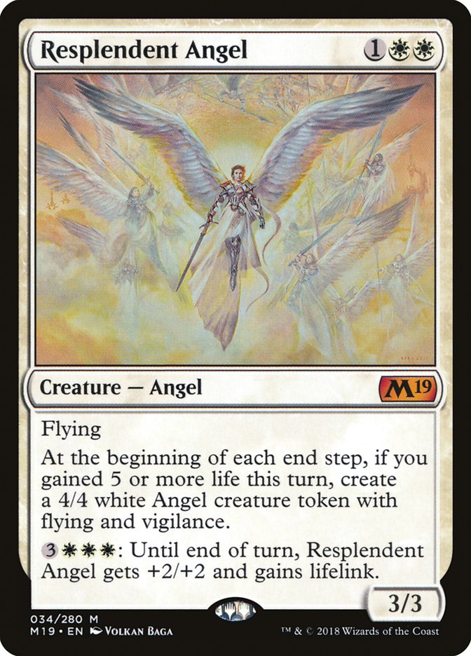 mtg angel cards Resplendent Angel - MTG Single Card