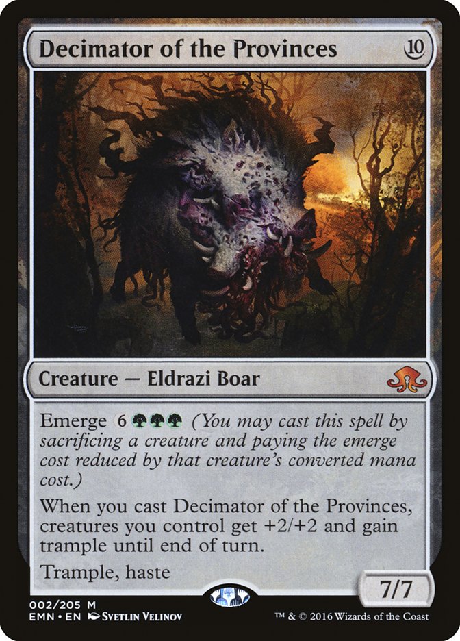 Decimator of the Provinces emn 2