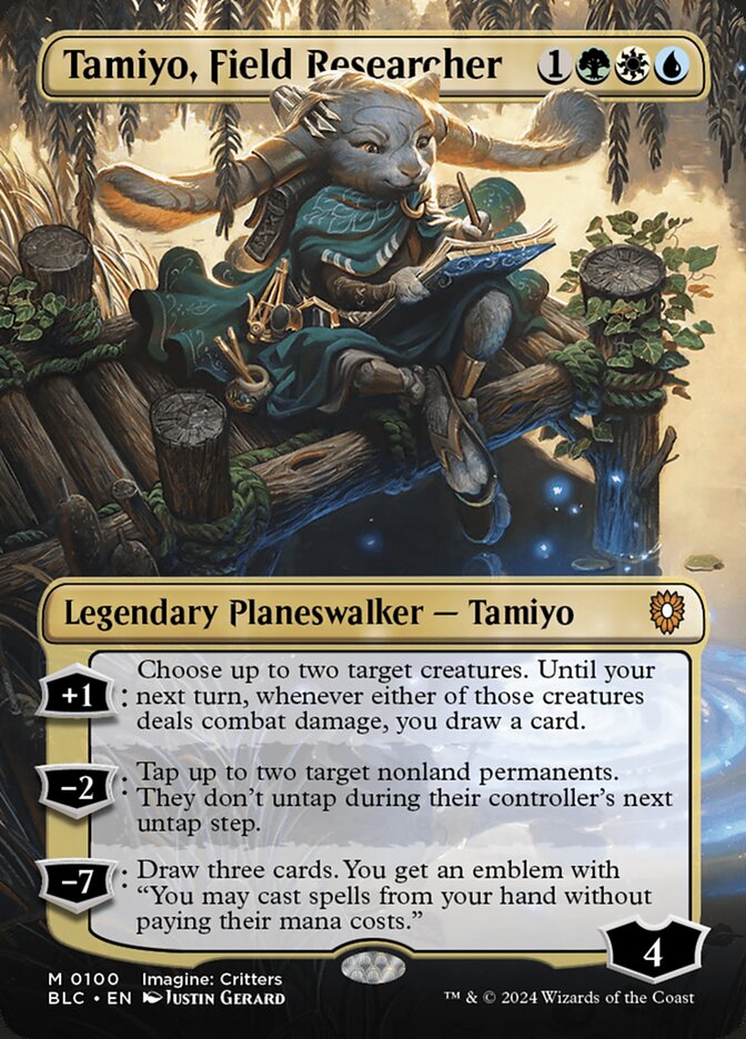 Tamiyo, Field Researcher blc 100