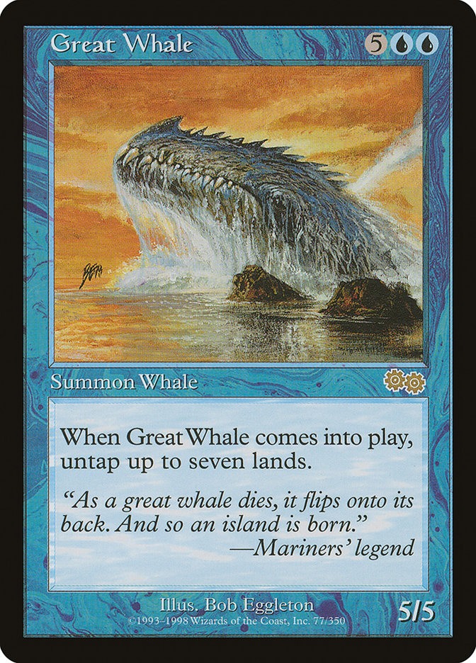 Great Whale usg 77