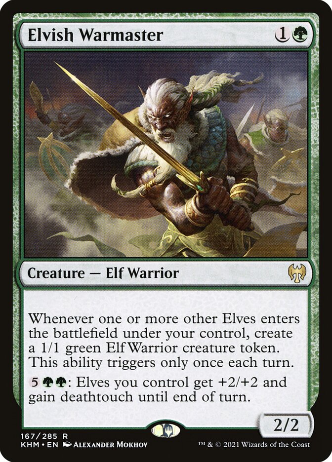 Elvish Warmaster khm 167