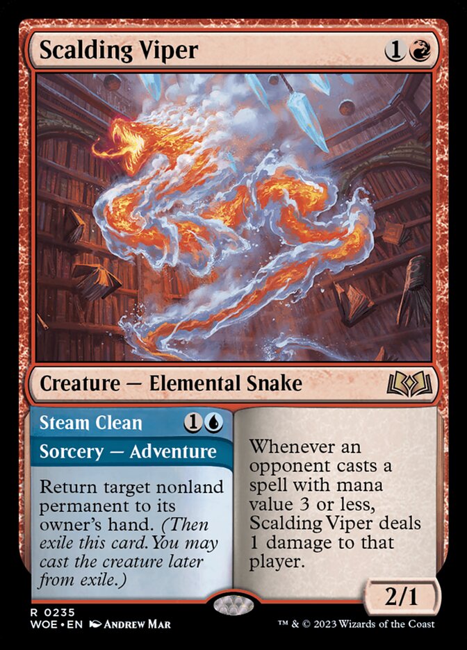 Scalding Viper // Steam Clean woe 235