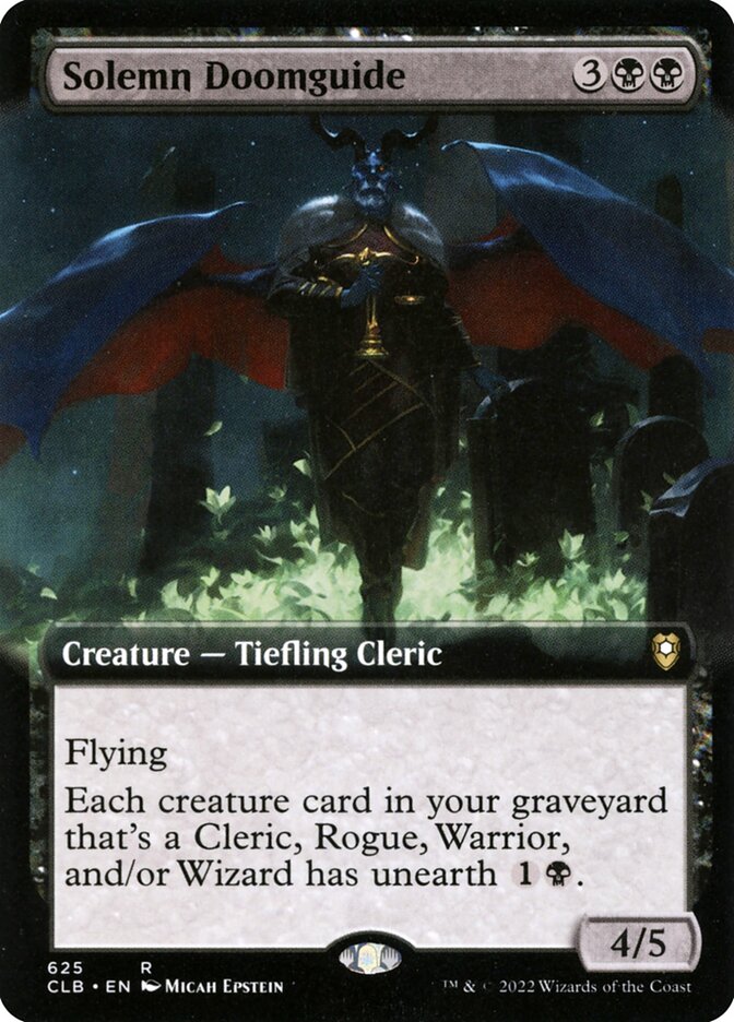 Solemn Doomguide clb 625