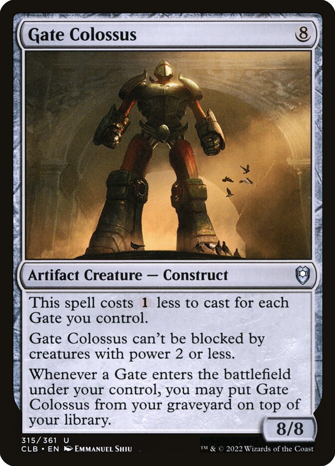 Gate Colossus clb 315