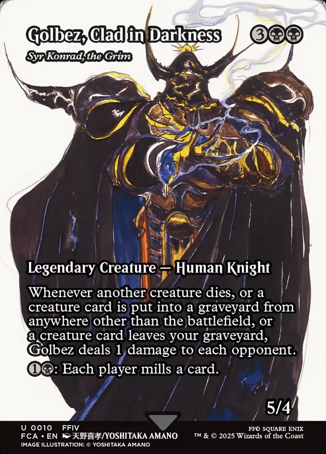 Syr Konrad, the Grim fca 10