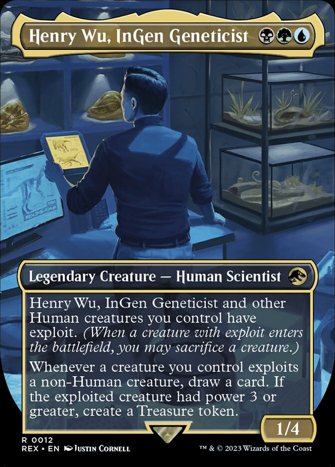 Henry Wu, InGen Geneticist rex 12