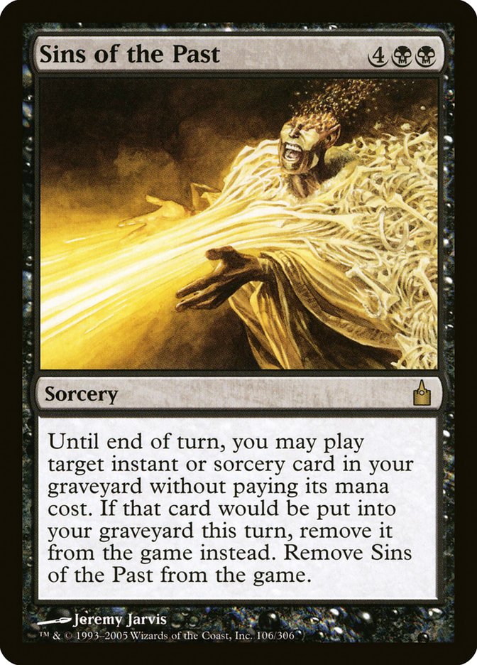 Sins of the Past rav 106