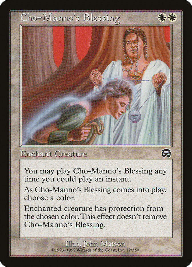 Cho-Manno's Blessing mmq 12