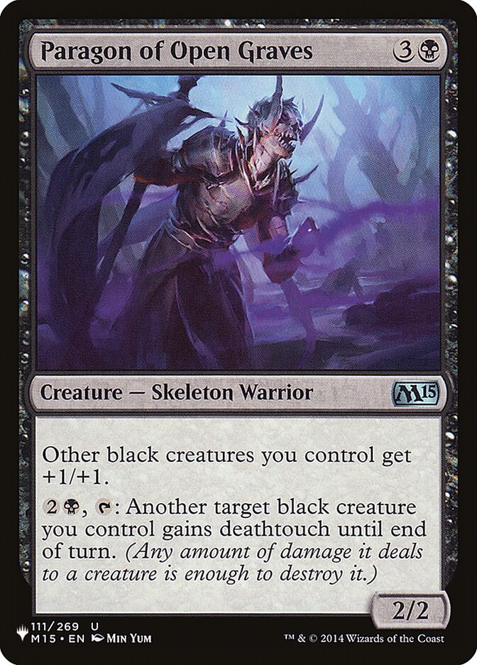 Paragon of Open Graves plst M15-111