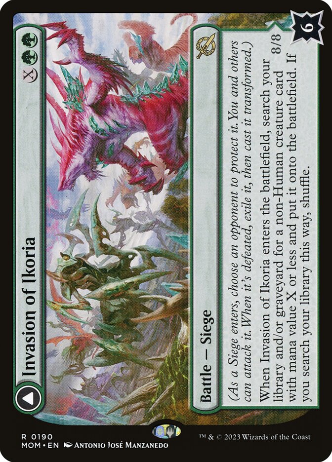 Invasion of Ikoria // Zilortha, Apex of Ikoria mom 190