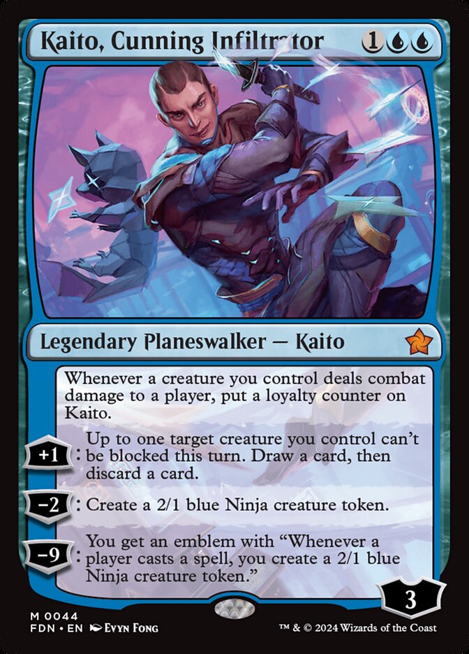 Kaito, Cunning Infiltrator fdn 44
