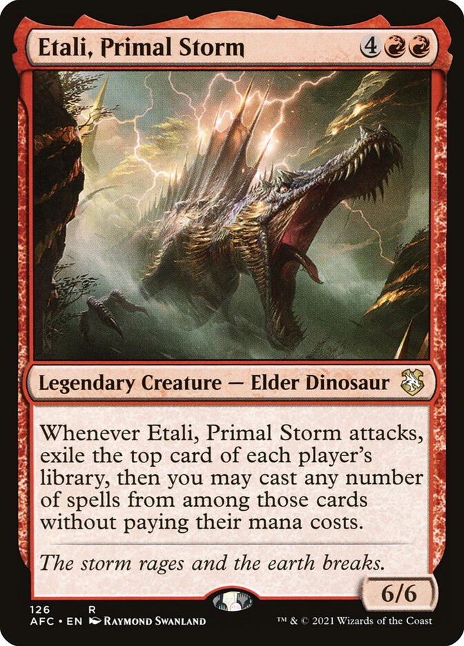 Etali, Primal Storm afc 126