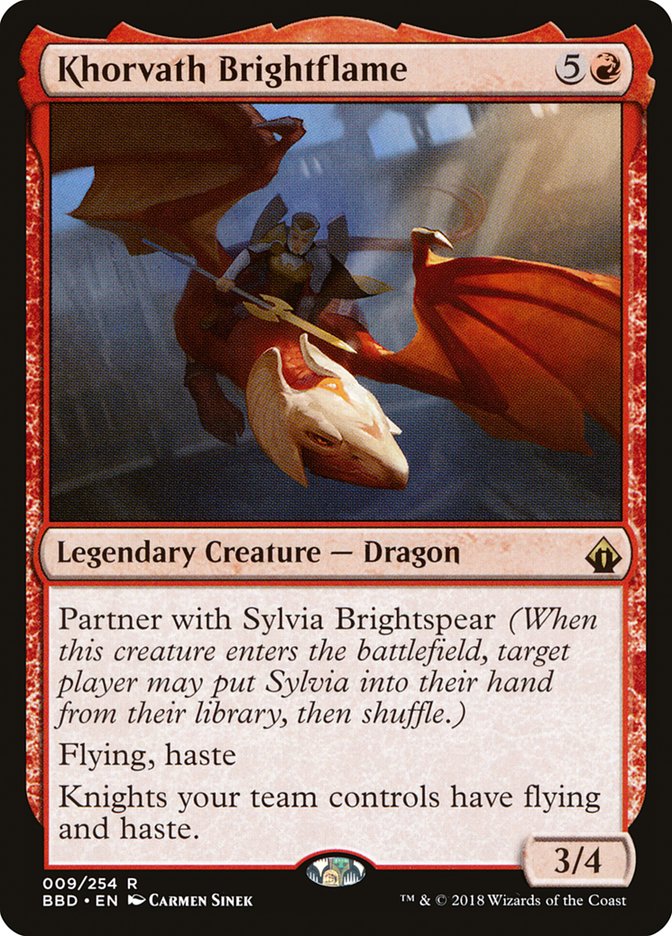 Khorvath Brightflame bbd 9
