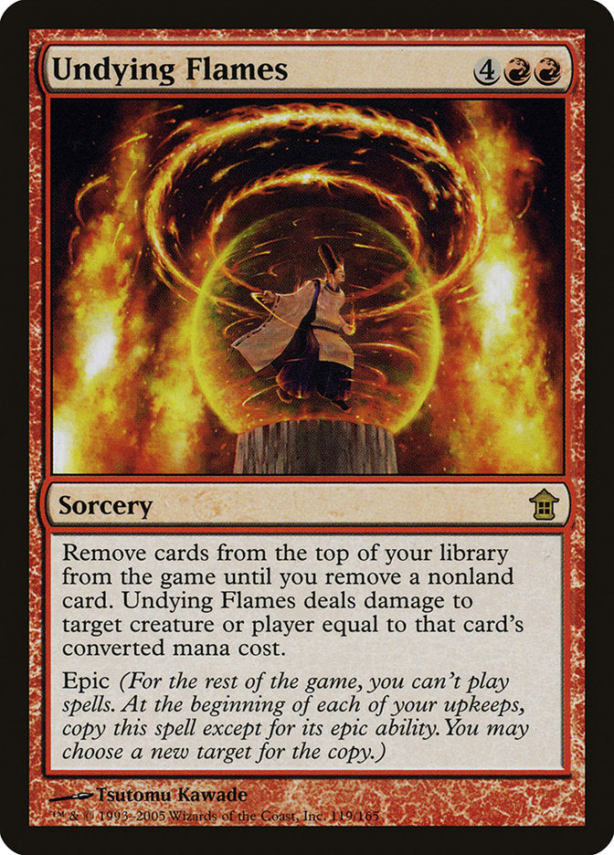 Undying Flames Moon MTG Undying Flames Moon MTG