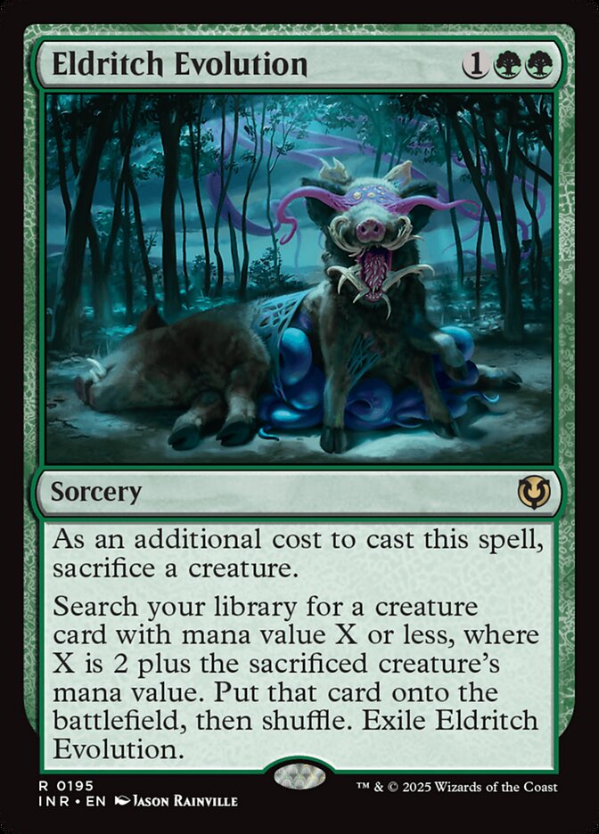 Eldritch Evolution inr 195