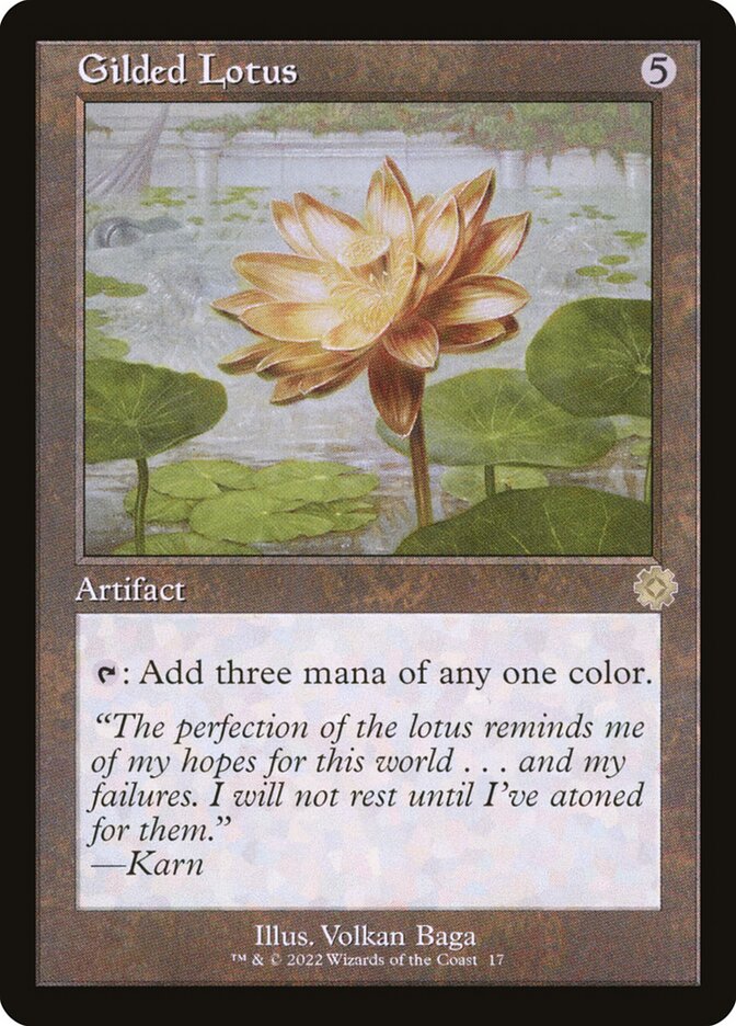 Gilded Lotus brr 17