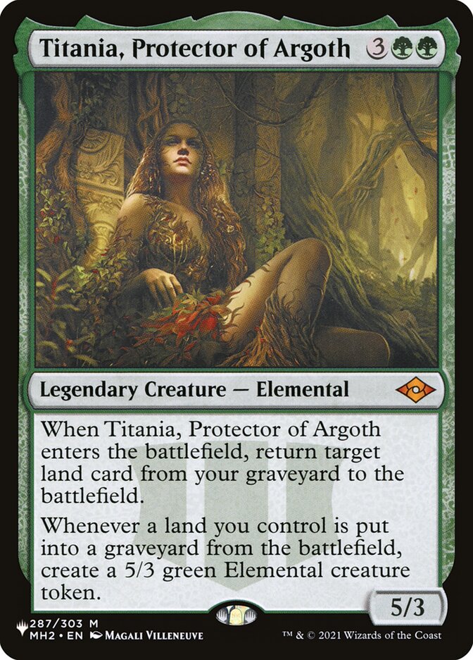 Titania, Protector of Argoth plst MH2-287