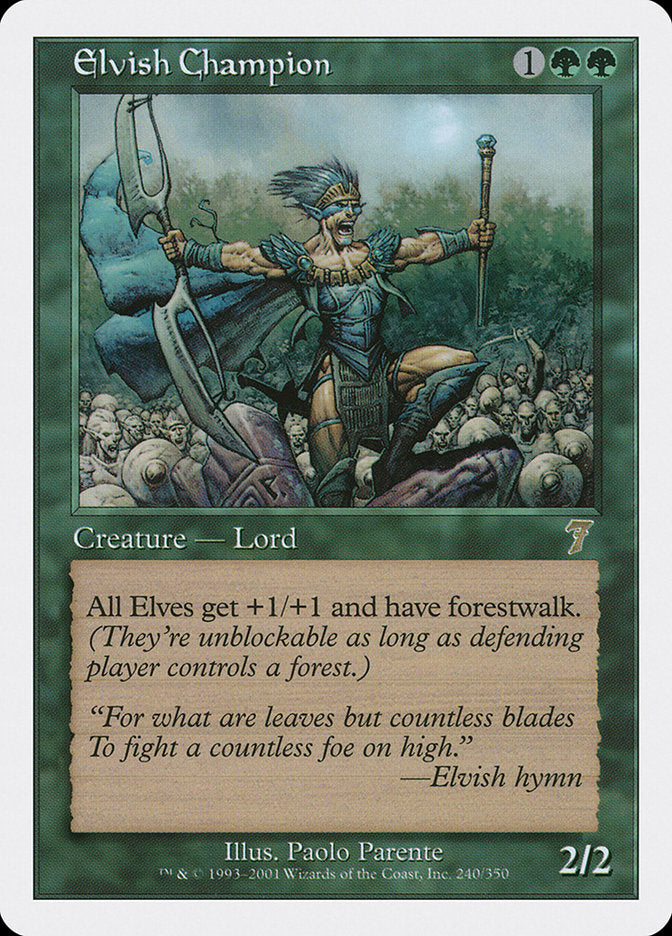Elvish Champion 7ed 240