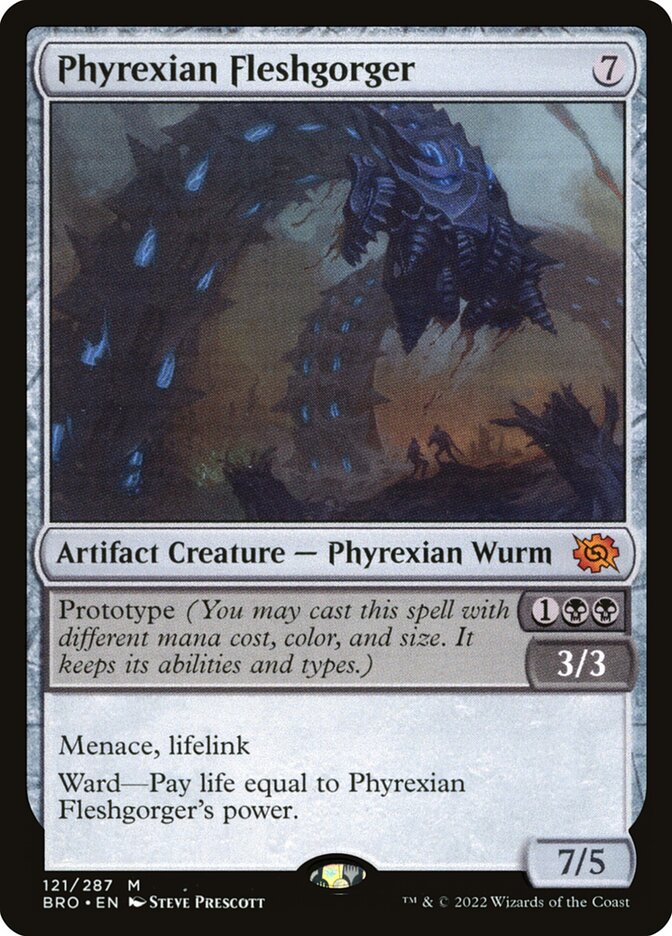 Phyrexian Fleshgorger bro 121