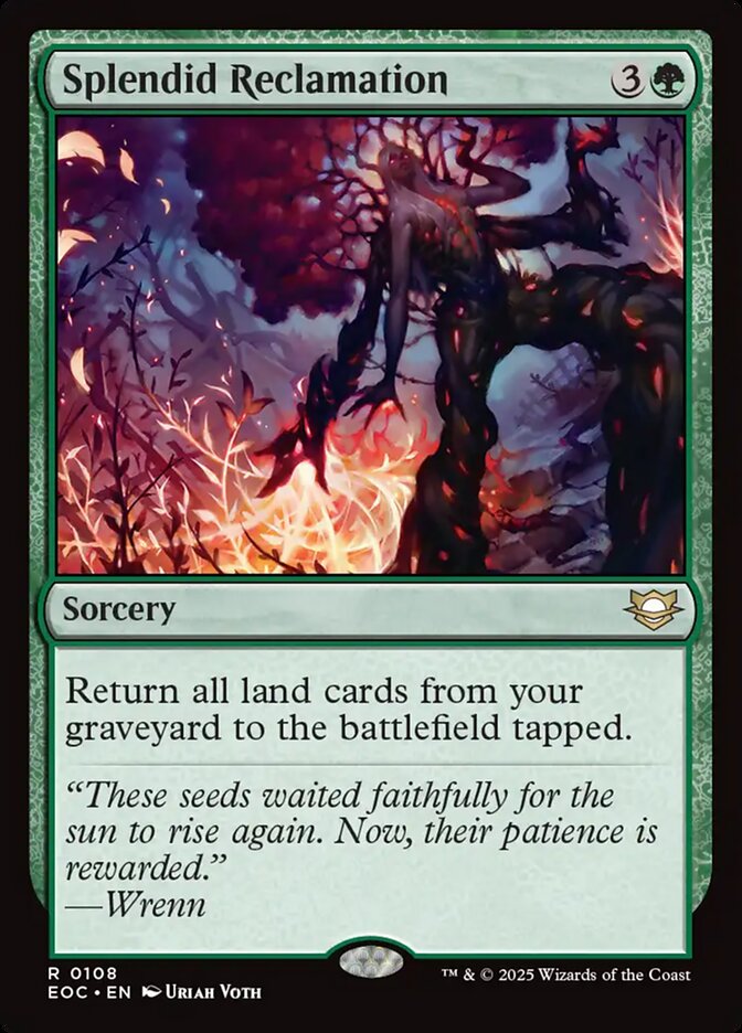 Splendid Reclamation eoc 108