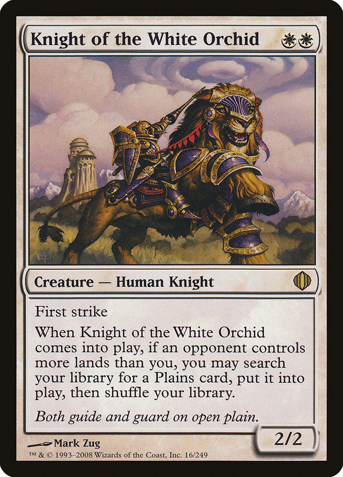 Knight of the White Orchid ala 16
