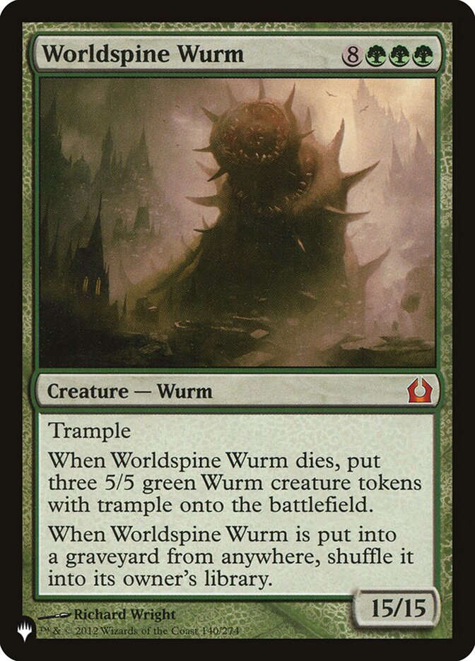 Worldspine Wurm plst RTR-140