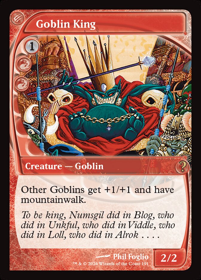 Goblin King mb2 191