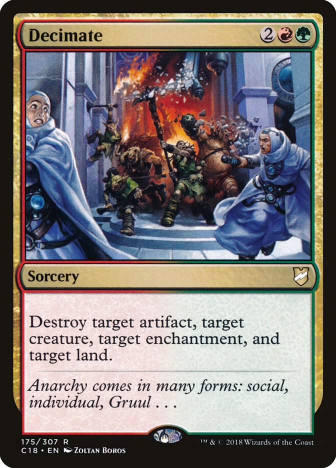 Decimate c18 175