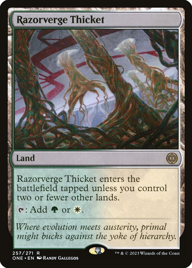 Razorverge Thicket one 257