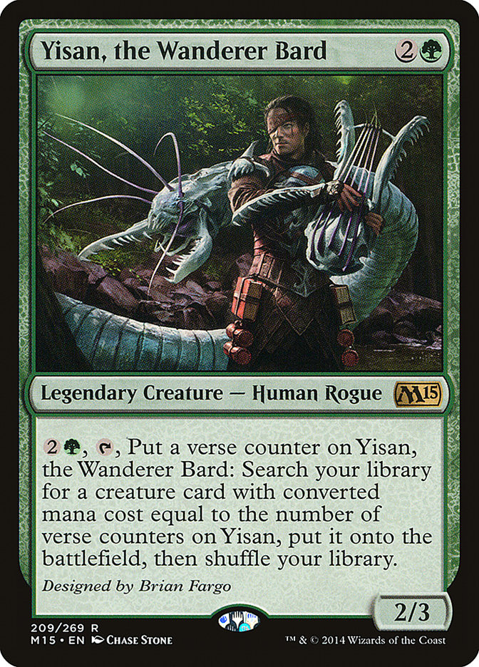 Yisan, the Wanderer Bard m15 209