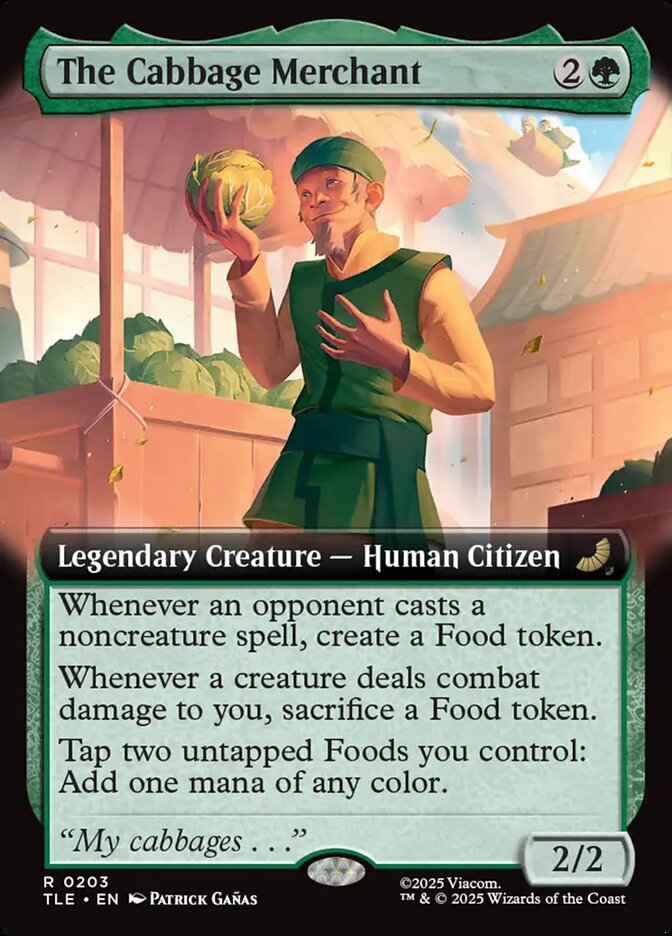 The Cabbage Merchant tle 203
