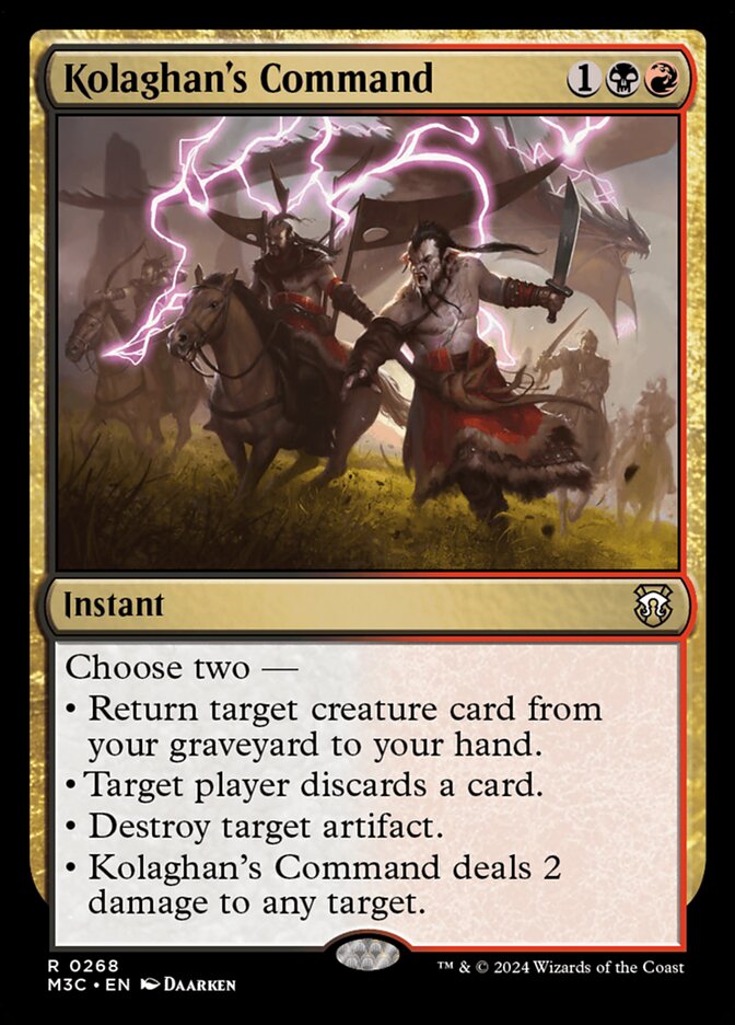 Kolaghan's Command m3c 268