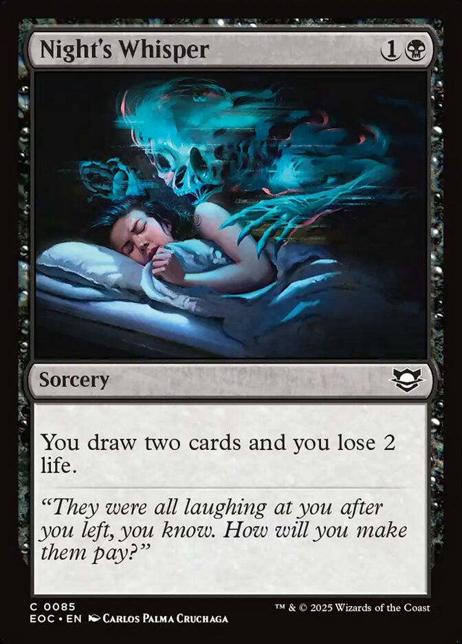 Night's Whisper eoc 85