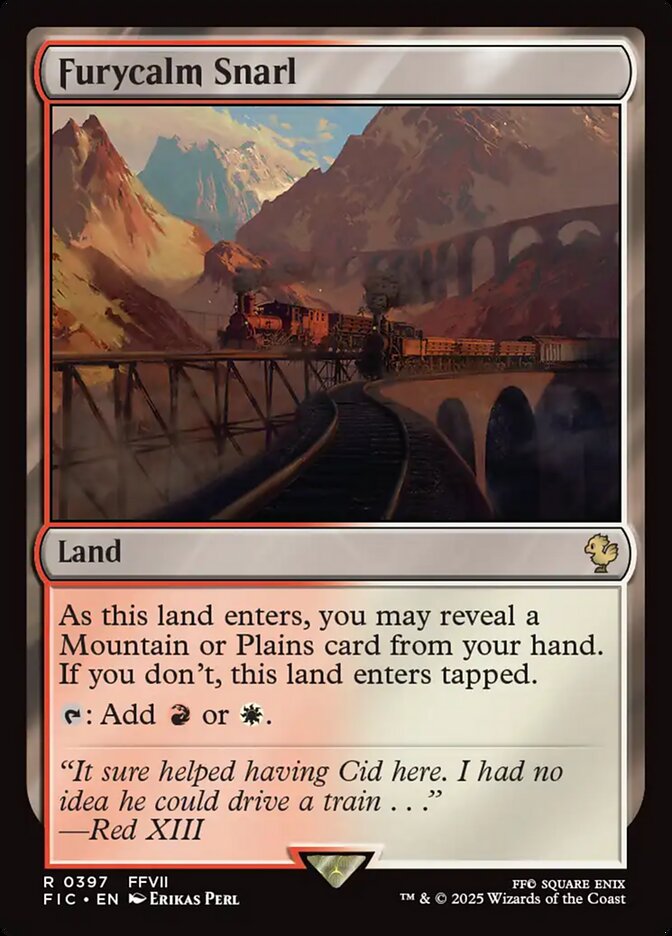 Furycalm Snarl - MTG Single Card