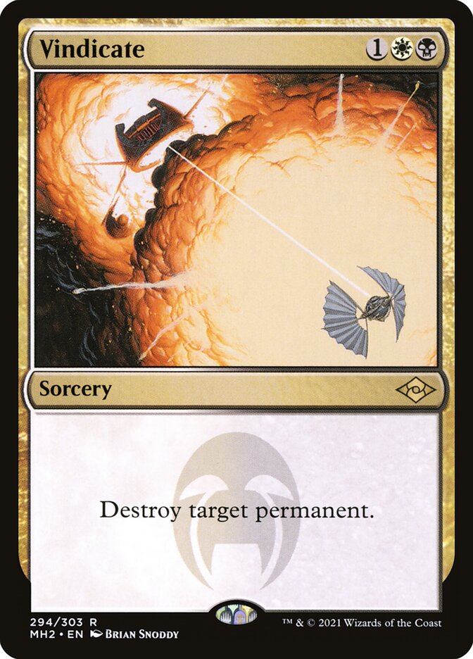 Vindicate mh2 294